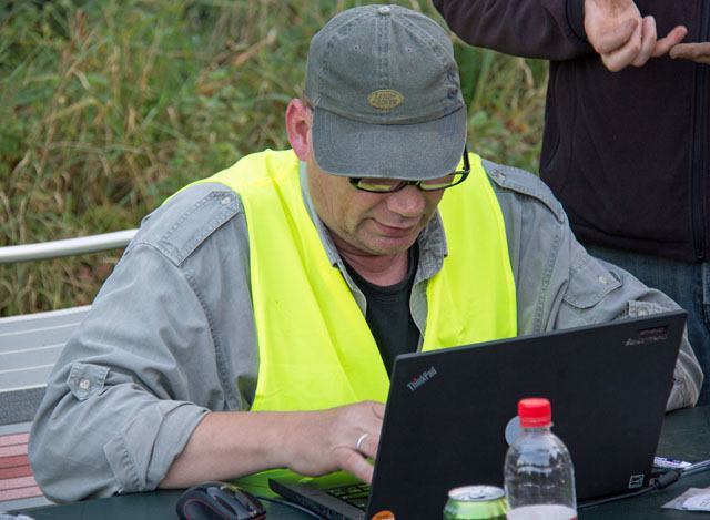 Ib Krause Kjær, midtdetekt Midgaards Rally 2014 56