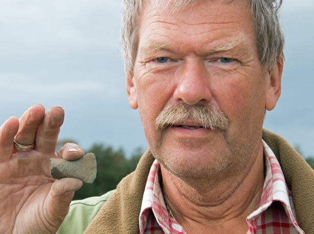 Jim Allan Dølby, bronzealder celt Draupner 2015 Samsø 085